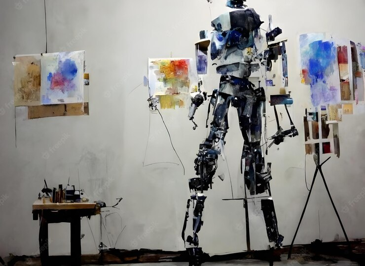 Use of Artificial Intelligence in the creation of arts