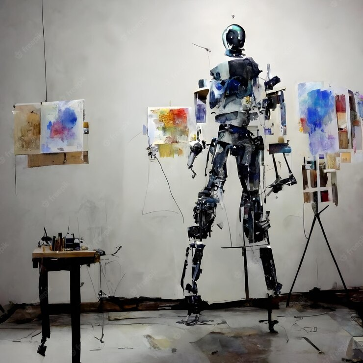 Use of Artificial Intelligence in the creation of arts